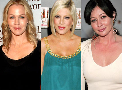 Jennie Garth, Tori Spelling, Shannen Doherty Jennie Garth, Tori Spelling, Shannen Doherty